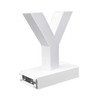 Magnetic LED Capital Letter, (Y), Letter lights, Light Letter Box, Light Up Letters, 3D, H3.7