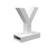 Magnetic LED Capital Letter, (Y), Letter lights, Light Letter Box, Light Up Letters, 3D, H3.7
