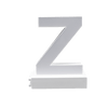 Magnetic LED Capital Letter, (Z), Letter lights, Light Letter Box, Light Up Letters, 3D, H3.7