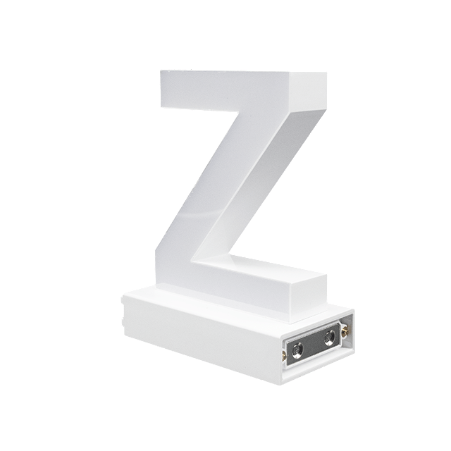 Magnetic LED Capital Letter, (Z), Letter lights, Light Letter Box, Light Up Letters, 3D, H3.7