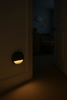 Prime Shine Round Step Light – Black | Rechargeable Motion Sensor LED Night Light - Prime Shine