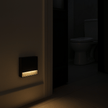 Prime Shine Square Step Light – Black | Rechargeable Motion Sensor LED Night Light - Prime Shine
