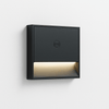 Prime Shine Square Step Light – Black | Rechargeable Motion Sensor LED Night Light - Prime Shine