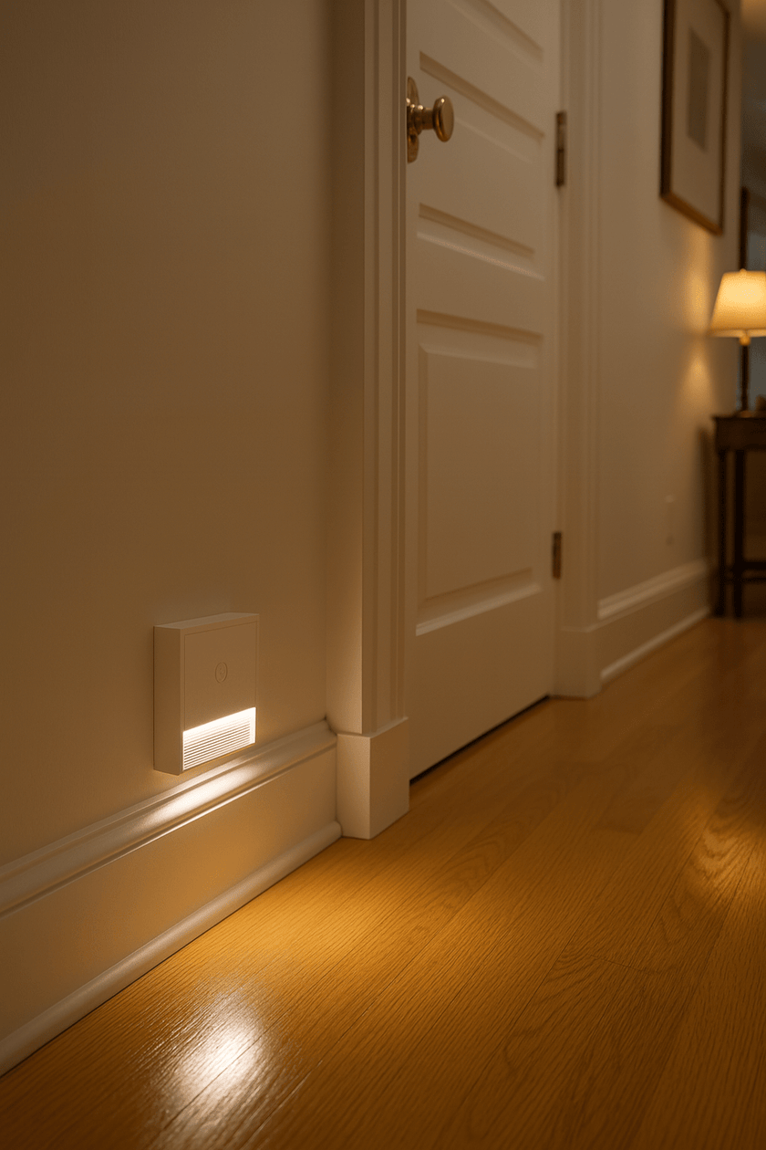 Prime Shine Square Step Light – White | Rechargeable Motion Sensor LED Night Light - Prime Shine