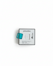 Prime Shine Square Step Light 2-Pack – Rechargeable Motion Sensor LED Night Lights (Black & White, 3000K Warm Light)