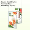 Window Display Double - Sided Led Lightbox, A0, 8000k, IP20, W23.62